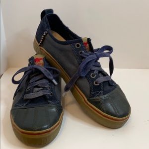 Sorel Sentry Canvas Suede Low Top Sneaker